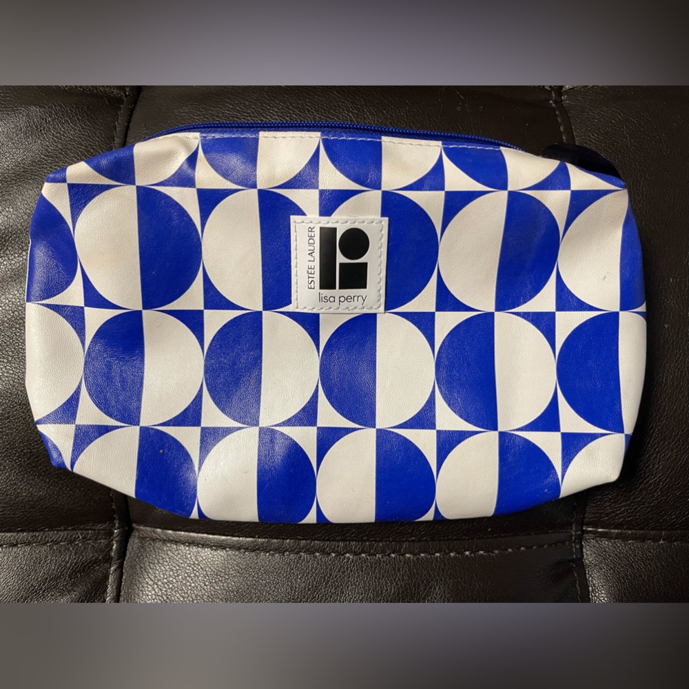 Lisa Perry Estee Lauder Purse Wallet Cosmetic Bag